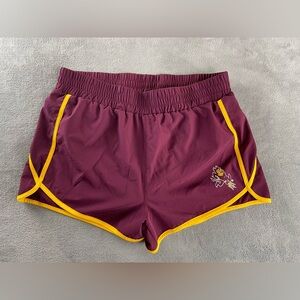 Running Shorts Women’s XXL Arizona State Sun Devils Colosseum Athletic Lined
